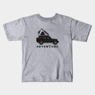 Jeep adventure camp Kids T-Shirt